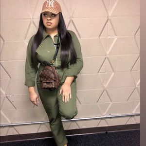 Topshop Utility Jumpsuit